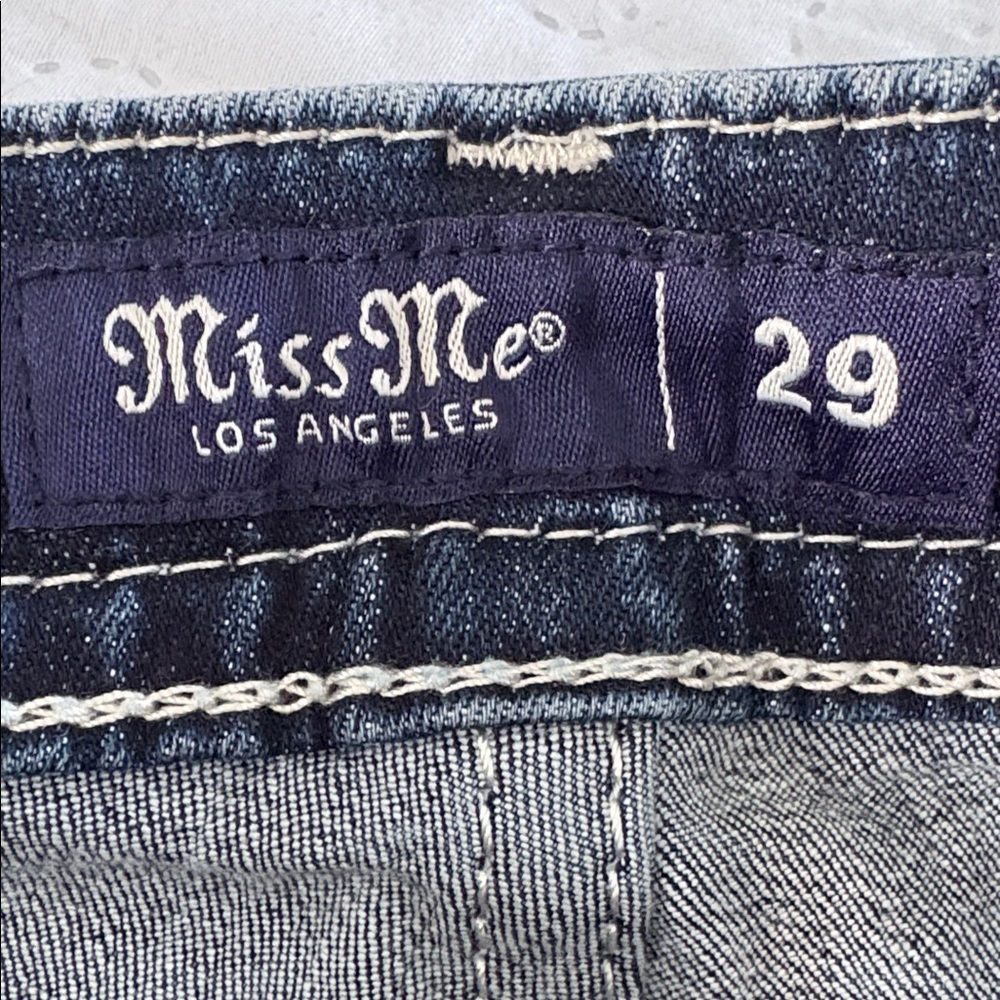 Miss Me Dark Blue Boot Cut Jeans - Picture 4 of 7